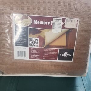 Mohawk Home- Tan Non-Slip Memory Foam Rug Cushion/Mat